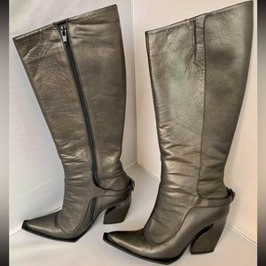 Vintage unique heel Diesel boots